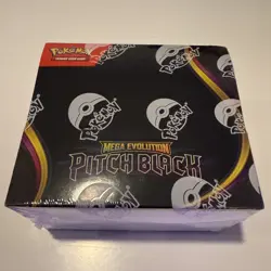 Pokemon Mega Evolution Pitch Black Booster Box Factory Sealed - Image 1