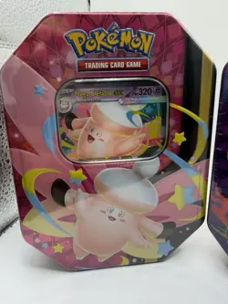 Pokemon TCG Mega Moonlit Tins Gengar & Clefable ex, New Factory Sealed - Image 3