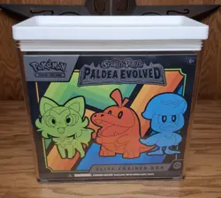 Pokemon TCG Scarlet & Violet - Paldea Evolved Elite Trainer Box W/ Case Etb NEW - Image 1