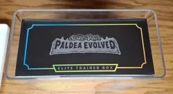Pokemon TCG Scarlet & Violet - Paldea Evolved Elite Trainer Box W/ Case Etb NEW - Image 5