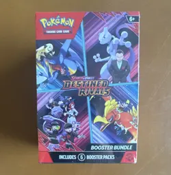 Pokemon TCG Scarlet & Violet Destined Rivals Booster Bundle - 6 Packs English - Image 1