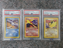 PSA 10 Error 2000 Pokemon Black Star Promo Lot Articuno 22 Moltres 21 Zapdos 23 - Image 1