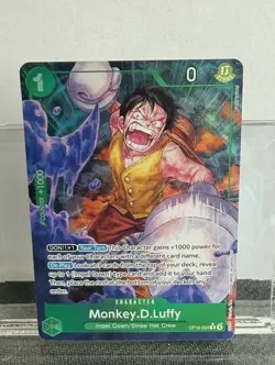 Monkey D. Luffy OP16-034 Rare Alt Art Foil EN One Piece - Image 1