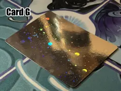 Holographic Blank Genuine Pokemon Card - Swirl Holo - LP - [G] - Image 2
