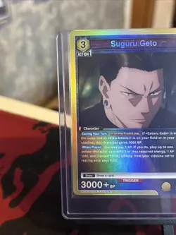 Union Arena Jujutsu Kaisen Vol2. Suguru Gero Holo Rare card, UEX02BT/JJK-3-005 - Image 4