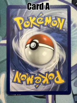 Holographic Blank Genuine Pokemon Card - Swirl Holo - MP - [A] - Image 2