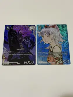 Final Fantasy TCG Full Art Foil Golbez Adelle Lot - Image 1