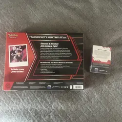 Destined Rivals Lot Destined Rivals Booster Bundle and Team Rocket Mewtwo Ex Box - Image 2