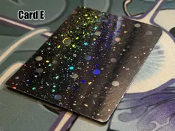 Holographic Blank Genuine Pokemon Card - Swirl Holo - LP - [E] - Image 1