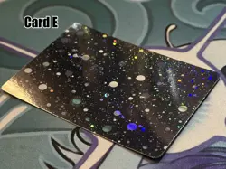 Holographic Blank Genuine Pokemon Card - Swirl Holo - LP - [E] - Image 3