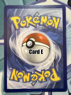 Holographic Blank Genuine Pokemon Card - Swirl Holo - LP - [E] - Image 5