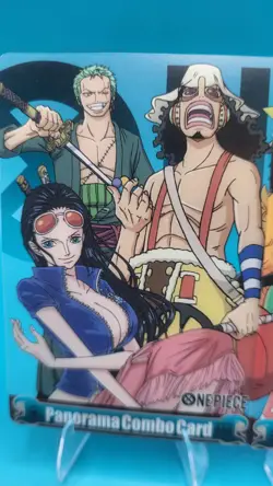 Morinaga One Piece Panorama Combo Card 3-Card Lot OPPC-04/05/06 Crew Cards - Image 2