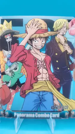 Morinaga One Piece Panorama Combo Card 3-Card Lot OPPC-04/05/06 Crew Cards - Image 3