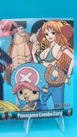 Morinaga One Piece Panorama Combo Card 3-Card Lot OPPC-04/05/06 Crew Cards - Image 4
