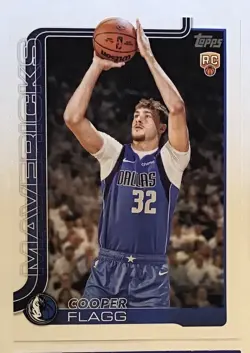 COOPER FLAGG 2025-26 TOPPS BOWMAN RC ROOKIE 8-BIT BALLERS INSERT MAVERICKS LOT - Image 2