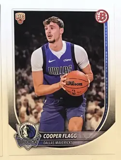 COOPER FLAGG 2025-26 TOPPS BOWMAN RC ROOKIE 8-BIT BALLERS INSERT MAVERICKS LOT - Image 3