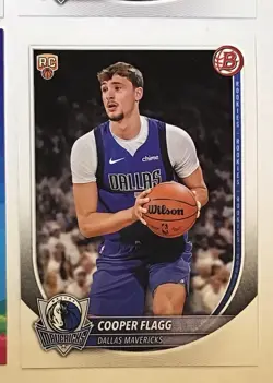 COOPER FLAGG 2025-26 TOPPS BOWMAN RC ROOKIE 8-BIT BALLERS INSERT MAVERICKS LOT - Image 5