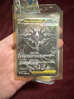 Mega Darkrai EX 116/084 Pokemon Legends Secret Rare Full Art Foil Card - Image 2