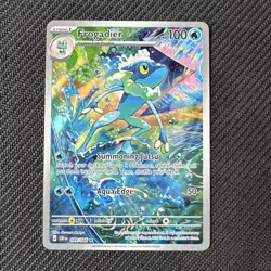 Frogadier 089/086 Chaos Rising Full Art Holo Rare Pokemon Card NM - Image 1