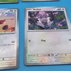 Pokemon TCG Prismatic Evolutions Pokeball Pattern Reverse Holo Lot 6 Cards NM/LP - Image 5