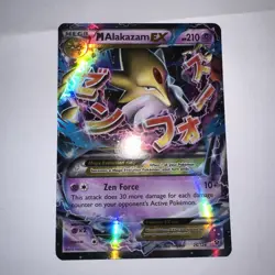 Pokemon TCG XY Fates Collide M Alakazam EX Ultra Rare Holo Card 26/124 - Image 1