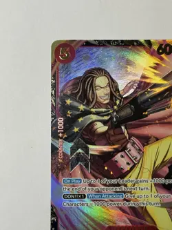 2025 One Piece Regionals (Top 64 Prize) Holo Foil Yasopp #OP09-013 English Card - Image 3