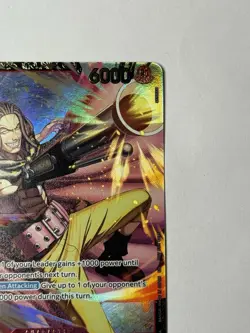 2025 One Piece Regionals (Top 64 Prize) Holo Foil Yasopp #OP09-013 English Card - Image 4
