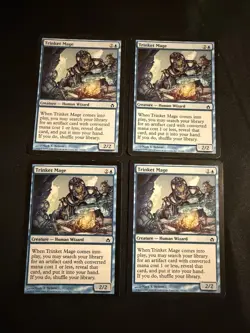 x4 Trinket Mage [Fifth Dawn] 4x Magic MTG Cards LP - Image 1