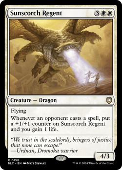 Sunscorch Regent - Commander: Bloomburrow (BLC) - Image 1