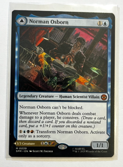MTG – Spider-man – Norman Osborn Green Goblin – Mythic 0039 - Image 1
