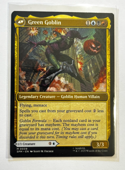MTG – Spider-man – Norman Osborn Green Goblin – Mythic 0039 - Image 2