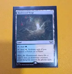 Wizards of the Coast MTG Hushwood Verge 0261 Foil Borderless Rare EN - Image 1