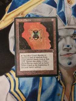 Urza's Bauble MTG Ice Age Uncommon Artifact Heavily Played x1 UB3 - Image 1