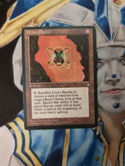 Urza's Bauble MTG Ice Age Uncommon Artifact Heavily Played x1 UB3 - Image 2