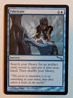 MTG 1x Fabricate / Mirrodin / LP - MP / Uncommon / English / Magic the Gathering - Image 1