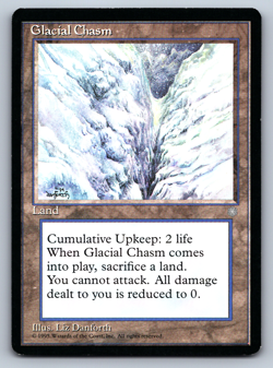 Glacial Chasm Land NM - Ice AgeMTG - Image 1
