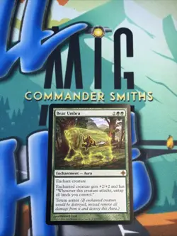 Bear Umbra 🔥 NonFOIL 🔥 MTG Rise of the Eldrazi NM Near Mint (177) - Image 1