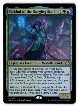 Hakabal Of The Surging Soul NM* FOIL The Lost Caverns of Ixalan 0003 -UnltdCards - Image 1