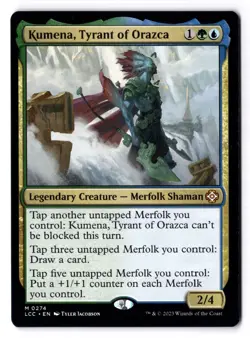 Kumena Tyrant of Orazca NM* The Lost Caverns of Ixalan Commander 0274-UnltdCards - Image 1