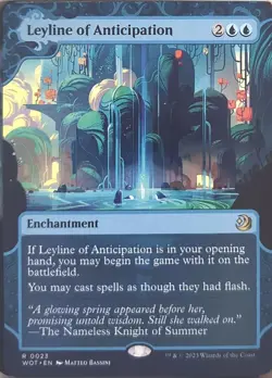 MTG Wilds of Eldraine: Enchanting Tales Leyline of Anticipation 23 LP - Image 1