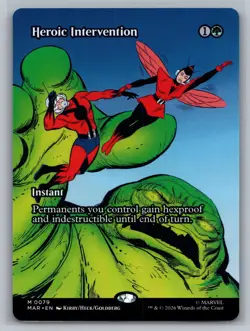 Heroic Intervention (0079) (Borderless) M Marvel Universe Eternal-Legal 79 NM - Image 1