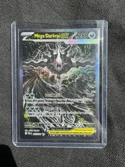Pokemon TCG Mega Evolution Pitch Black Mega Darkrai EX 116/084 - Image 1