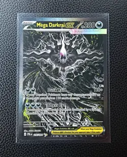 Pokemon TCG Mega Darkrai EX 116/084 Special Illustration Rare Pitch Black - MINT - Image 1