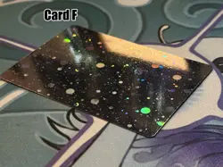 Holographic Blank Genuine Pokemon Card - Swirl Holo - LP - [F] - Image 3