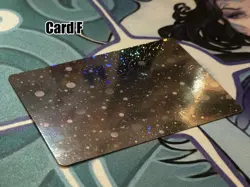 Holographic Blank Genuine Pokemon Card - Swirl Holo - LP - [F] - Image 4