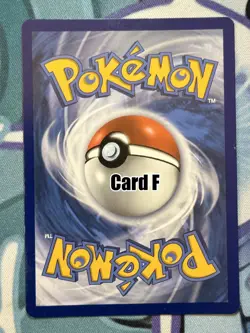 Holographic Blank Genuine Pokemon Card - Swirl Holo - LP - [F] - Image 5