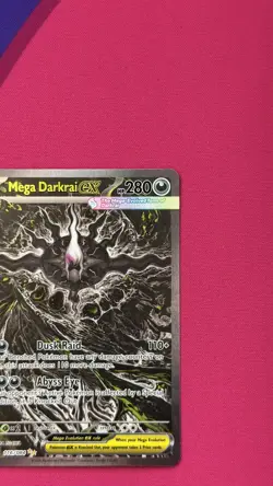 Mega Darkrai EX 116/084 Pitch Black SIR NM Pokemon Card - Image 3