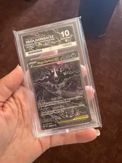 Pokemon TCG Pitch Black Mega Darkrai EX 116/084 SIR - Graded Ace 10 - All sub 10 - Image 4
