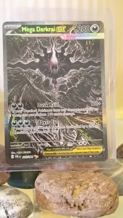 Pokemon TCG Mega Darkrai EX 116/084 Pitch Black SIR PACK FRESH NM - Image 2