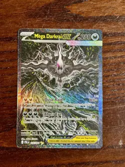 Pokemon TCG Mega Darkrai EX 116/084 Pitch Black SIR PACK FRESH NM - Image 1